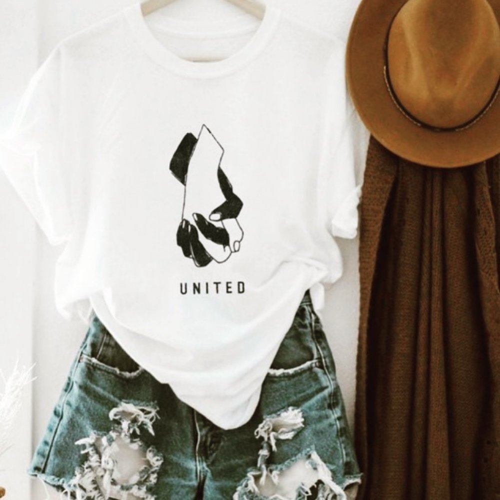 United Friendship Hands BLM T-Shirt